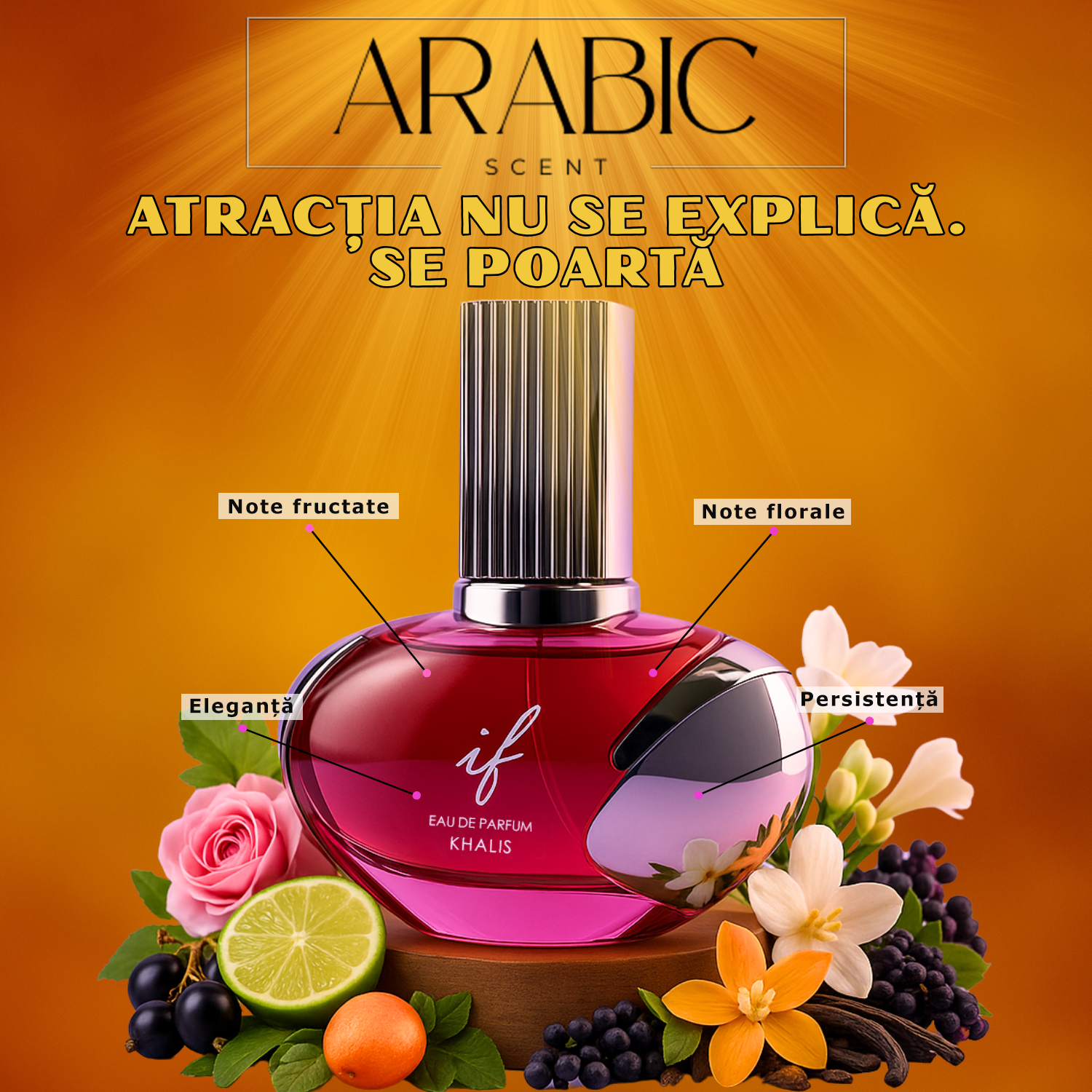 If - Khalis, Dama, Apa de parfum, 100 ml