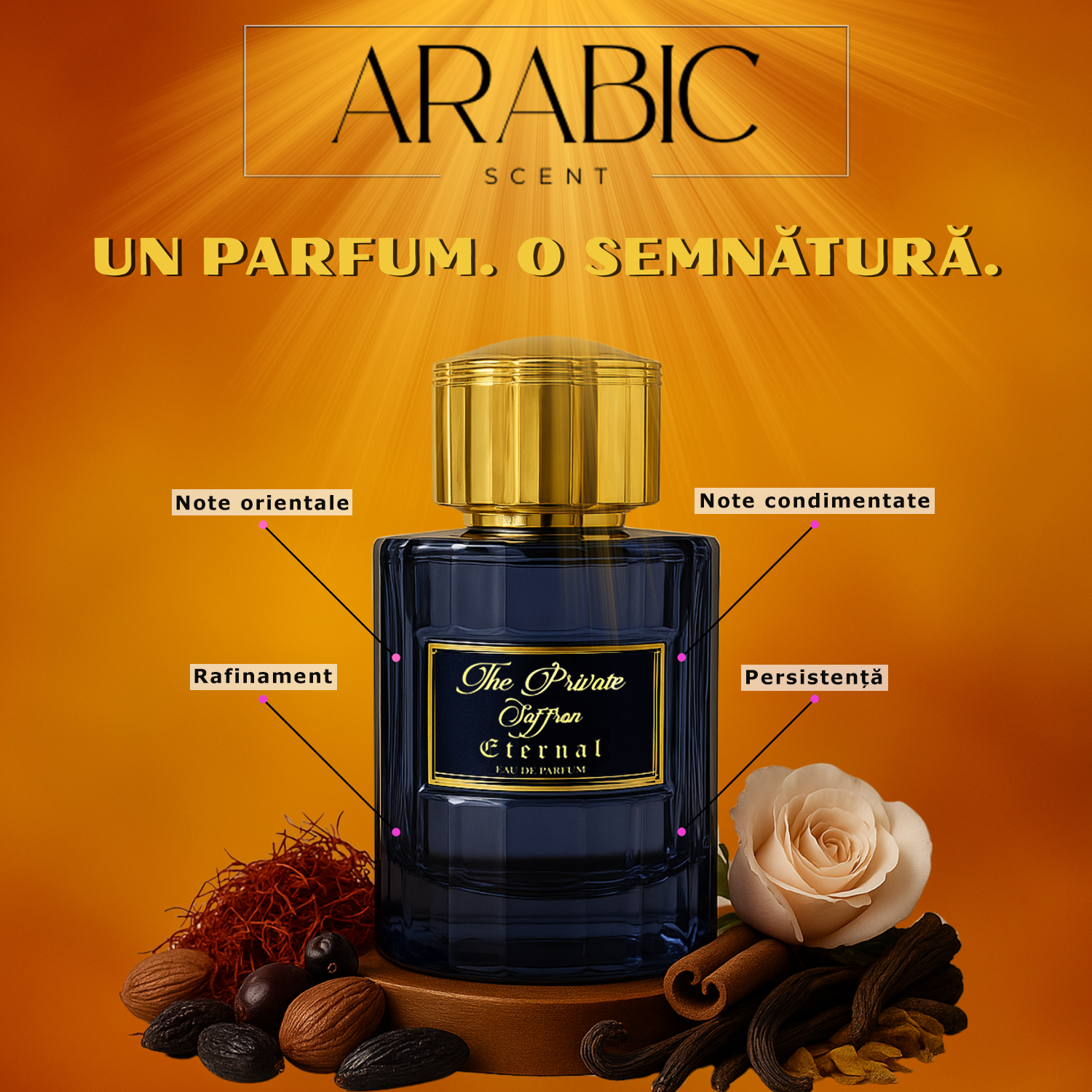 The Private Saffron - Khalis, Unisex, Apa de parfum, 100 ml