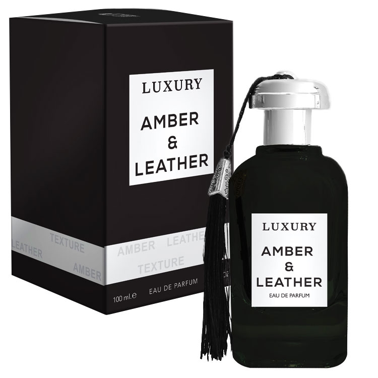 Amber & Leather - Khalis, Barbatesc, Apa de parfum, 100 ml