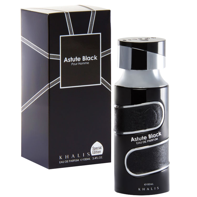 Astute Black - Khalis, Unisex, Apa de parfum, 100 ml
