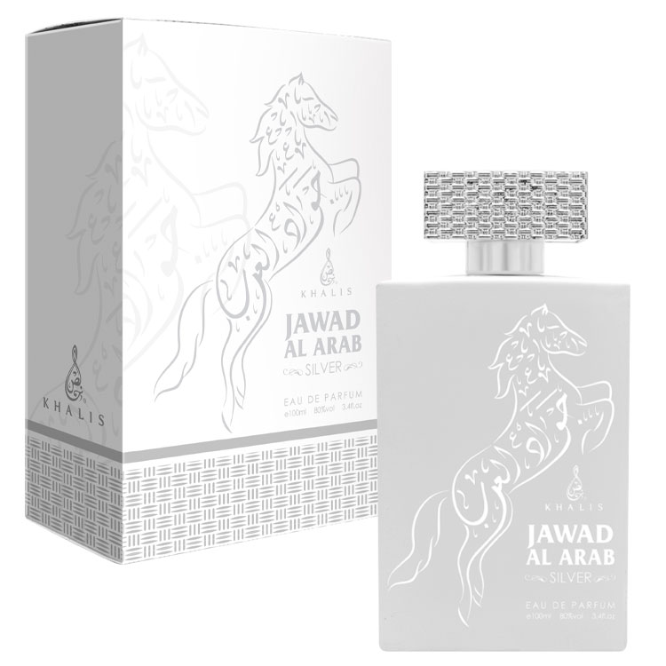 Jawad Al Arab Silver - Khalis, Unisex, Apa de parfum, 100 ml