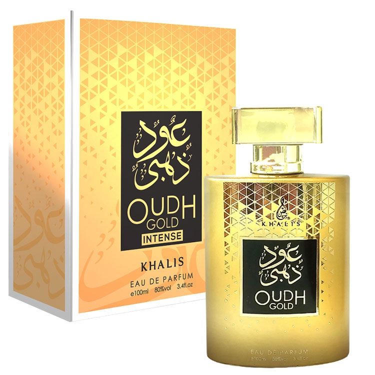 Oudh Gold Intense - Khalis, Unisex, Apa de parfum, 100 ml