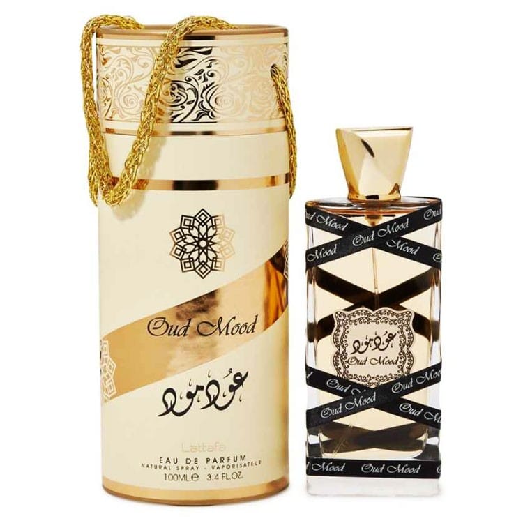 Oud Mood Gold - Lattafa, Dama, Apa de parfum, 100 ml