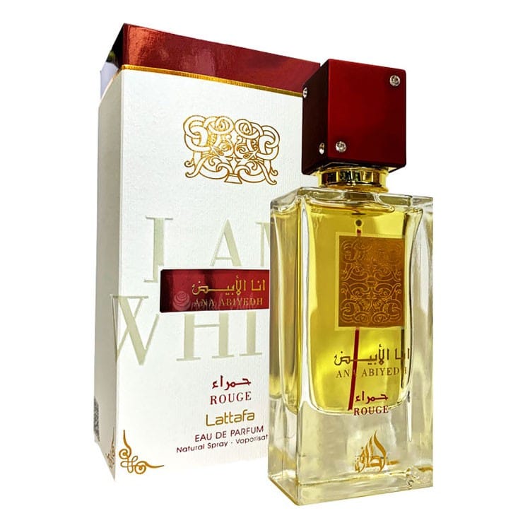 Ana Abiyedh Rouge - Lattafa, Dama, Apa de parfum, 60 ml