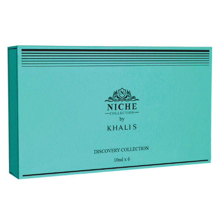 SET - Turquoise Niche Discovery - Khalis, Apa de Parfum, 6 x 10ML